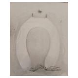 Bemis Commercial Heavy-Duty Plastic Toilet Seat White
