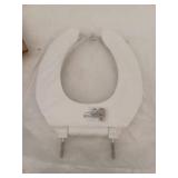 Bemis Commercial Heavy-Duty Plastic Toilet Seat White