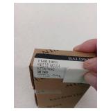Baldwin 1140190I 0.62 in. Radius Corner Hinge  Satin Black - 4 x 4 in, 4 Pack