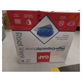 144 sq. in. NFA Galvanized Dome Roof Louver Static Vent in Weathered Wood