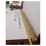 Miscellaneous Lot Of Blinds and Rods