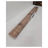 34"x64" Chicology Light Filtering Bamboo Roman Shade Deer Brown