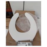 Bemis Commercial Heavy-Duty Plastic Toilet Seat White