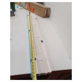 LEVOLOR Trim+Go Cordless White Faux Wood Blinds - lot of 2