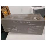 Monte Carlo 5Diw52d Discus Outdoor 52  5 Blade Indoor / Outdoor Ceiling Fan - Silver