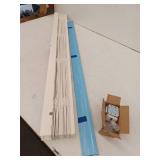 LEVOLOR 2-in Slat Faux Wood Cordless Blinds, Approximately 45in Wide