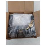 Schlage J54-Sol Solstice Single Cylinder Keyed Entry Door Lever Set (Formerly Dexter) -