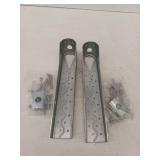 Simpson Strong-Tie 16-5/8-in 10 -Gauge Hot-dipped galvanized Steel Holddown, 2 Pieces