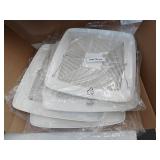 Broan QTXE080F Project Finishing Pack For Ventilation Fans, 4 Pack
