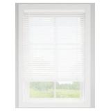 LEVOLOR 2-in Slat Cordless Warm White Faux Wood Blind, Approximately 45.5in Wide