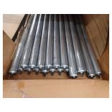 Frantz Manufacturing Conveyor Replacement Rollers For 47 Inch Wide Roller Conveyor, 20 Pieces