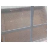 American Craftsman35.25 in. x 35.375 in. 50 Series White Single Hung Low-E Argon Glass Vinyl Fin Window with Grids, Screen Included
