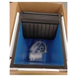 Freestanding Split Commercial Ice Maker Bin