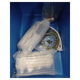 Freestanding Split Commercial Ice Maker Bin