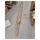 Quarter Round Oak Molding - 94.5 inch Length