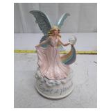 Vintage Rainbow Visions Musical Fairy Figurine