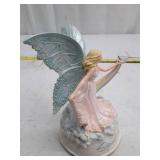 Vintage Rainbow Visions Musical Fairy Figurine