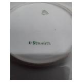 Vintage Limoges France Hand-Painted Plates by L. Schwirtz