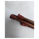 Handmade Wooden Walking Canes - Set of 4