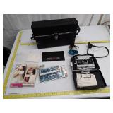 Antique Polaroid 250 Land Camera Automatic with Flash Bulbs and Manual