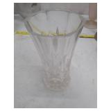 Vintage Cut Crystal Glass Vase