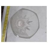 Vintage Cut Crystal Glass Vase