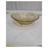 Vintage Depression Glass Serving Bowl
