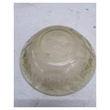 Vintage Depression Glass Serving Bowl