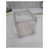 Vintage Glass Refrigerator Storage Containers