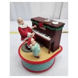 Vintage Enesco Santa Piano Music Box