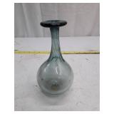 Antique Blue-Green Glass Decanter
