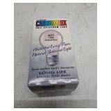 CHROMALUX Natural Light Bulb - 75 Watt