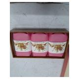 Vintage Belgian Rose Luxury Perfumed Soap Set