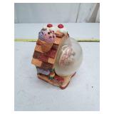 Candy House Musical Waterglobe - It