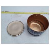 Vintage Blue and White Decorative Cookie Tin