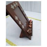 Southwestern Style Photo Frame with Mini Clay Pots