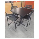 Modern Bar Height Table and Chairs Set