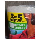 Brawny Paper Towels Family Pack - 2=5 Regular Rolls
