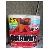 Brawny Paper Towels Family Pack - 2=5 Regular Rolls