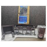 LOHAS Home Wall Mounted Bathroom Organizer Set - Dark Grey - Retail: $24
