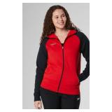 Speedo Womens Modern Female Team Jacket, Team Red, Size L
