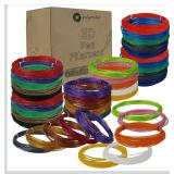 Polymaker 3D Pen Filament Refills 1.75mm PLA, 20 Colors, 2x10 Feet Each Color PLA Filament 3D Pen Refills, 400 Feet in Total