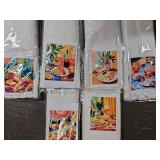 NIFILMTH Vintage Cocktail Paint by Numbers Kit for Adults Without Frame, 10x14 inch 6 Pack Retro Wine Adult Paint by Number Kits on Canvas for Beginners Easy DIY Oil Color by Number Wall Decor Gift