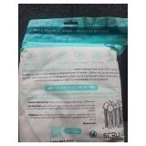 Scrubzz Rinse-Free Bath Sponges - 25 Pack Sensitive Skin - Retail: $24