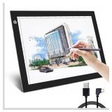 NXENTC A4 Tracing Light Pad, Ultra-Thin Tracing Light Box USB Power Artcraft Tracing Light Table for Artists, Drawing, Sketching, Animation