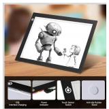NXENTC A4 Tracing Light Pad, Ultra-Thin Tracing Light Box USB Power Artcraft Tracing Light Table for Artists, Drawing, Sketching, Animation
