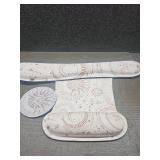 Keyboard Wrist Rest Pad Mouse Pad with Wrist Support Set of 3, Mousepad with Non-Slip Rubber Base, Ergonomic Memory Foam Mouse Wrist Cushion Support for Home Office Laptop Computer, Tarot Card Design