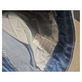 Womens Casual Stretch Denim Jean Shorts with Button Pockets for Summer size XL