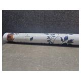 Heroad Peel and Stick Wallpaper - Floral Navy Blue Removable Wallpaper Boho Contact Paper for Cabinets and Bathroom - Waterproof Self Adhesive Vinyl Roll 17.3