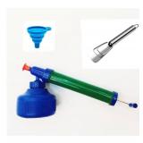 Diatomaceous Earth Applicator Garden Puffer Duster Powder Duster (Green) set of 2